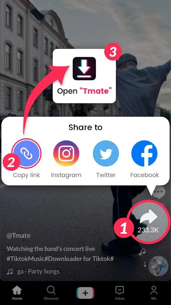 Tmate - TikTok Downloader v1.3.6 APK + MOD (AD Removed)