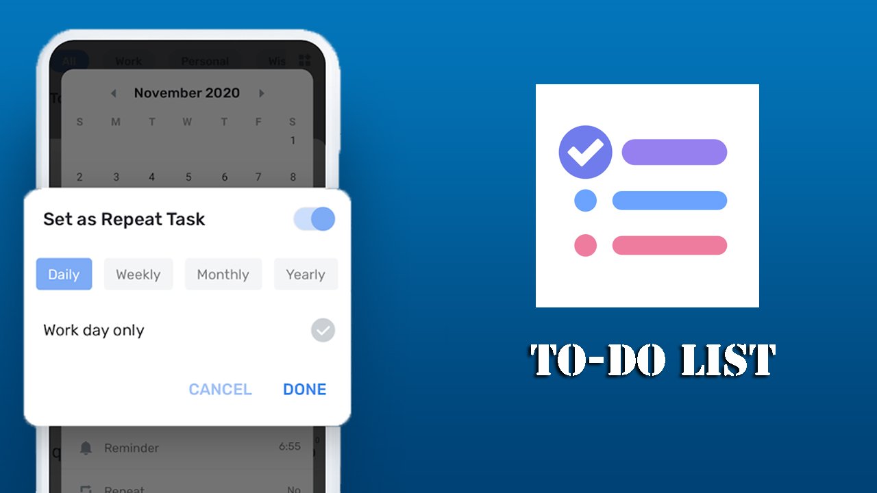 To-Do List MOD APK 1.02.50.0621 (Pro Unlocked)