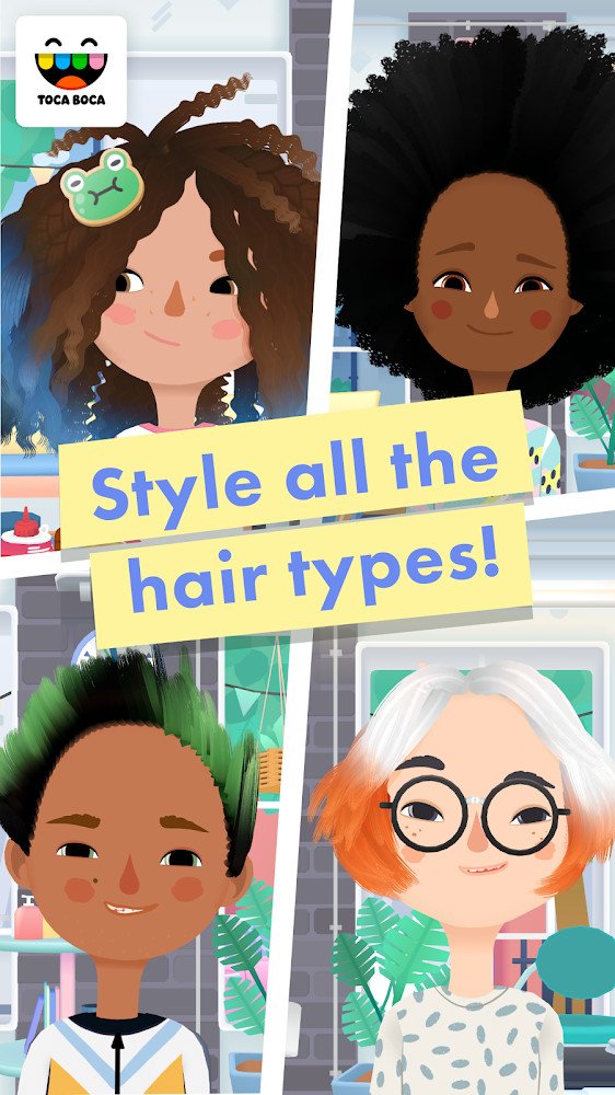 Toca Hair Salon 3 v2.0-play APK (Paid) Download for Android