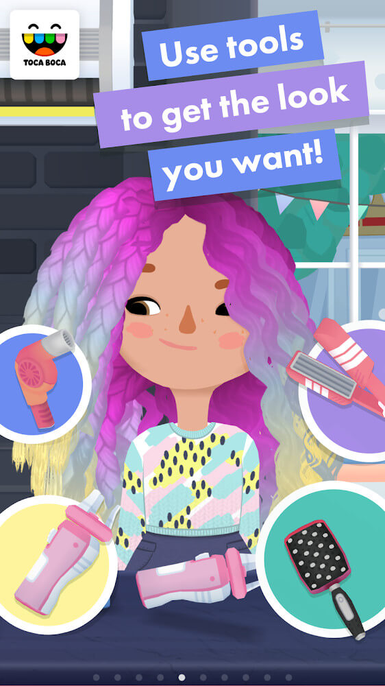 Toca Hair Salon 3 v2.2-play APK (Full Game)