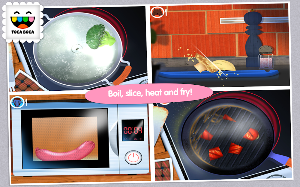 Toca Kitchen v2.0-play MOD APK (Full Unlocked) Download for Android