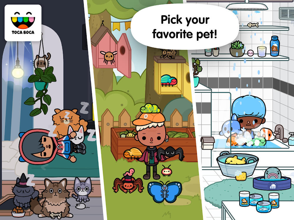 Toca Life: Pets v1.4 APK + OBB (MOD, Unlocked All)