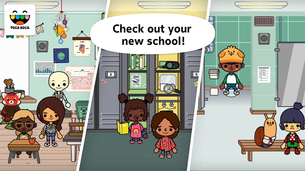 Toca Life: School v1.5 APK + OBB (Full) Download for Android