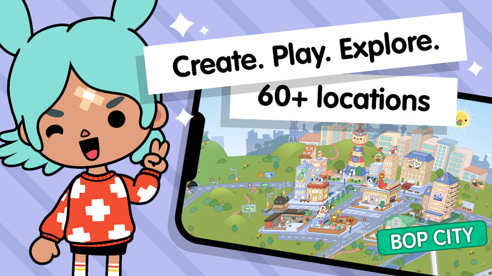 Toca Life World v1.92 MOD APK (Unlocked All, Speed)