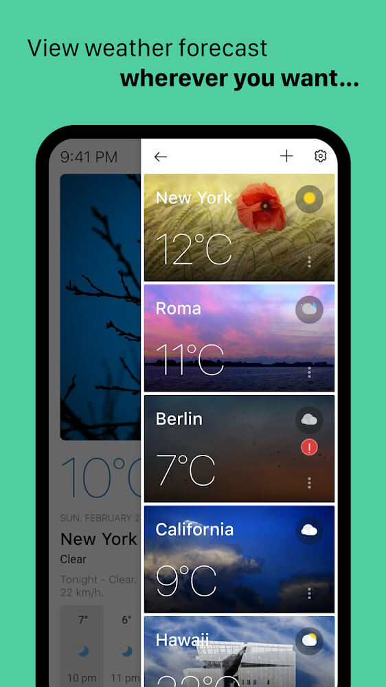 Today Weather v2.2.5-1.200824 MOD APK (Premium Unlocked)