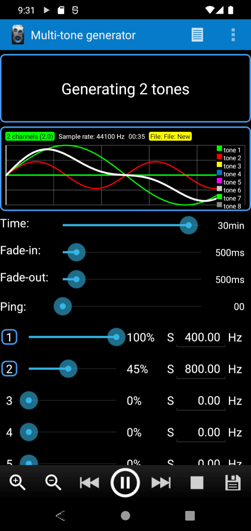 Tone Generator PRO v3.72 MOD APK (Premium Unlocked)