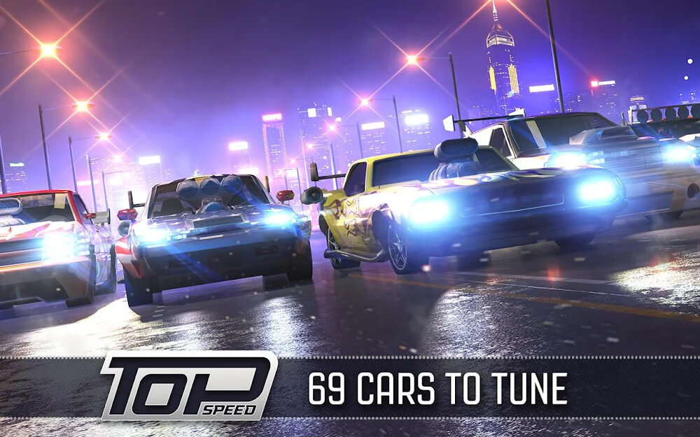 Top Speed: Drag & Fast Racing v1.44.03 MOD APK (Unlimited Money, Level)