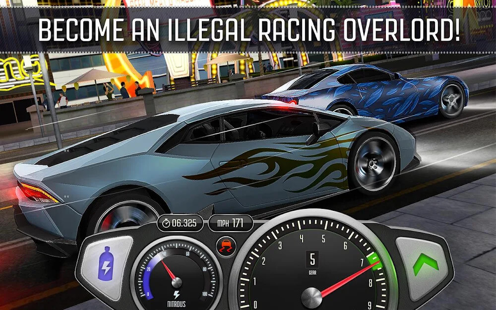 Top Speed: Drag & Fast Racing v1.44.03 MOD APK (Unlimited Money, Level)