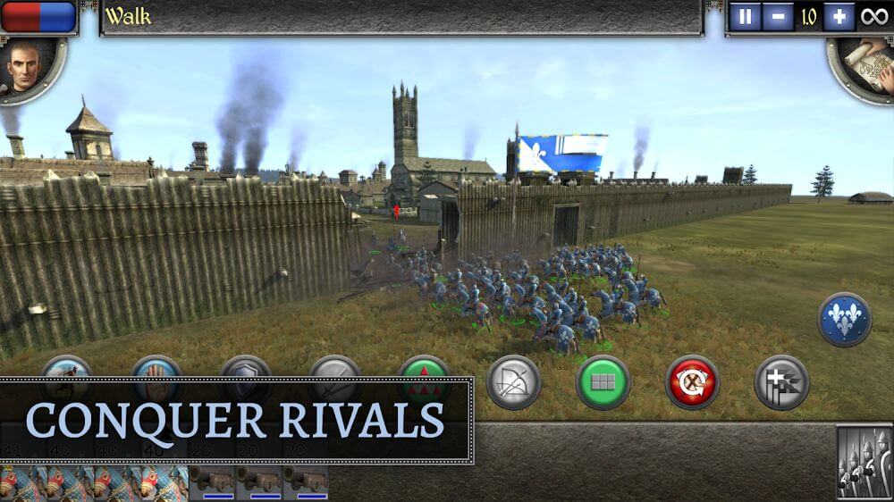 Total War: MEDIEVAL II v1.4RC10 APK (Paid)