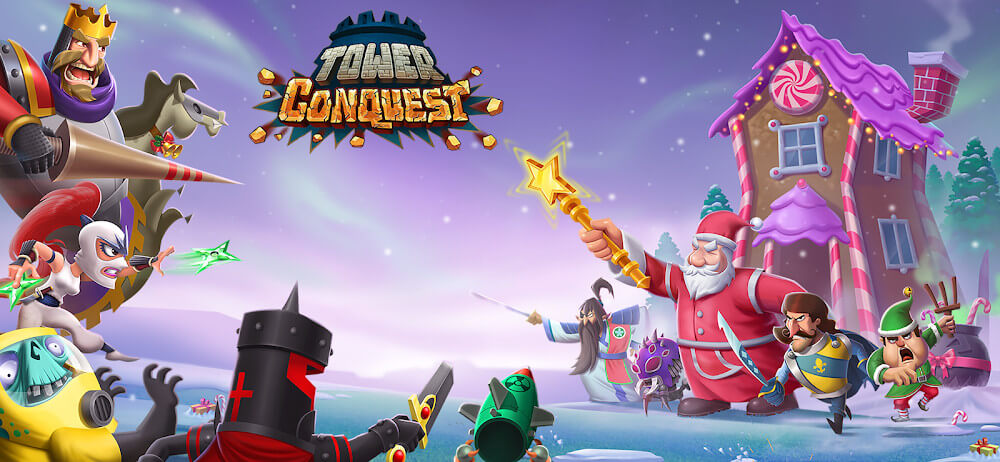 Tower Conquest v23.0.18g MOD APK (Unlimited Money)