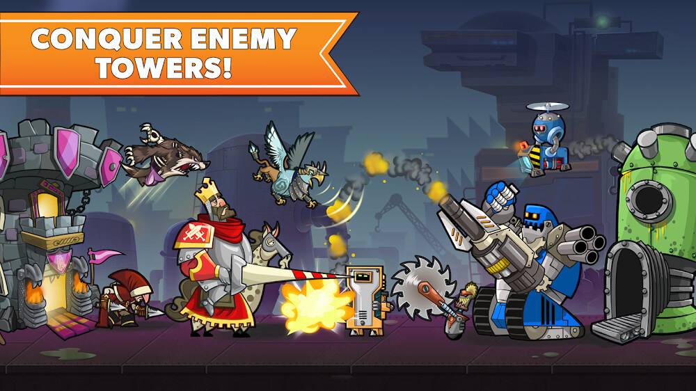 Tower Conquest v23.0.18g MOD APK (Unlimited Money)