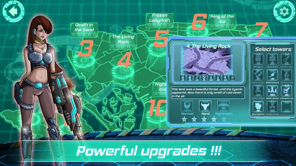 Tower Defense Zone v1.6.12 APK + MOD (Menu/God Mode, Money, Speed)