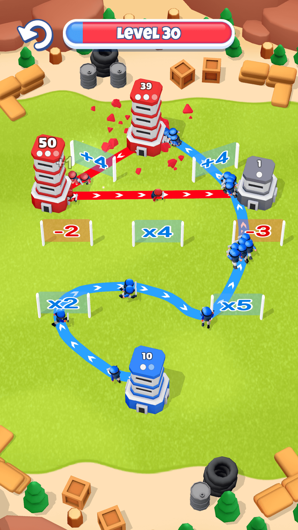 Tower War v1.22.0 MOD APK (Free Rewards, No ADS)