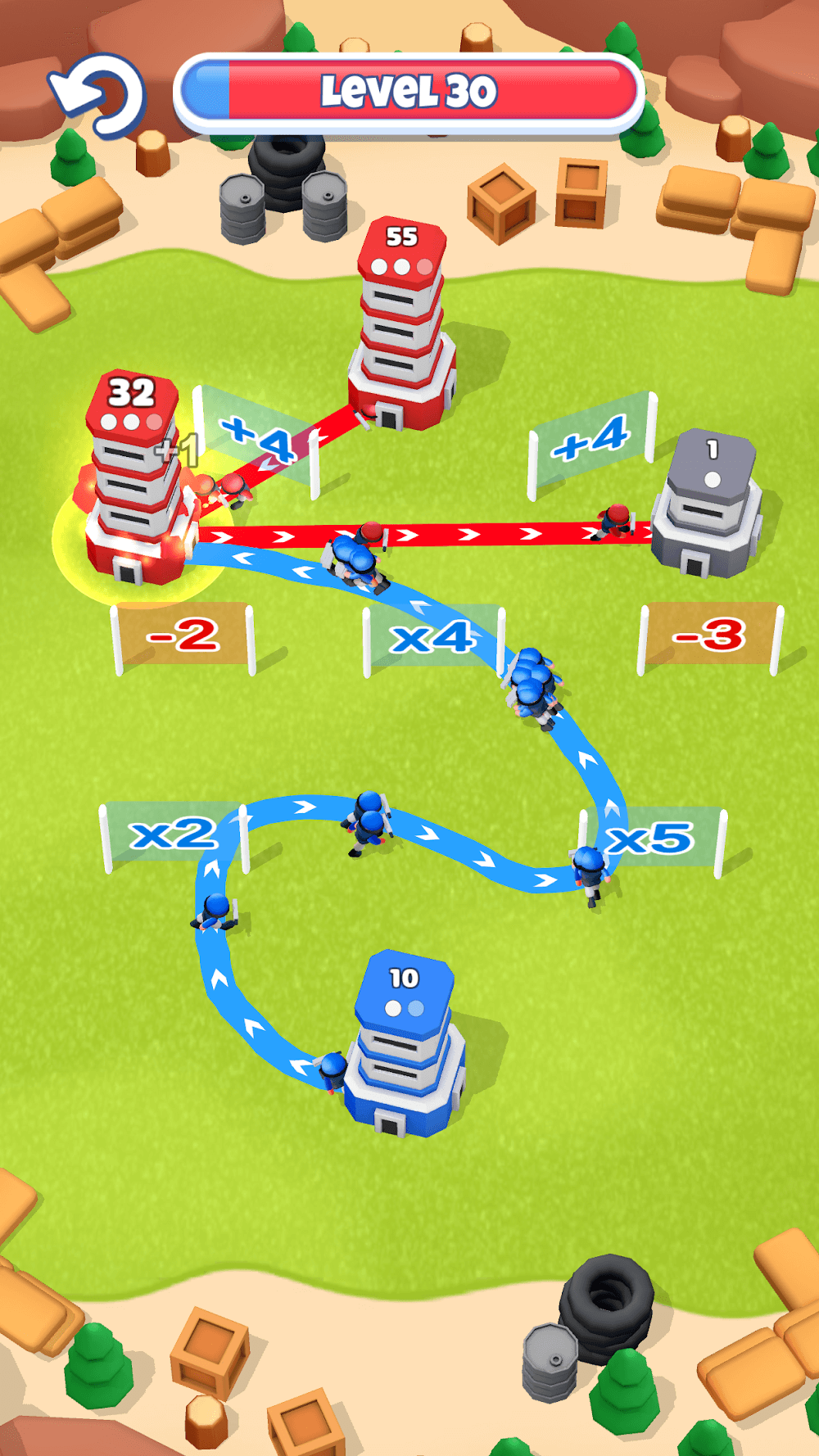 Tower War v1.22.0 MOD APK (Free Rewards, No ADS)