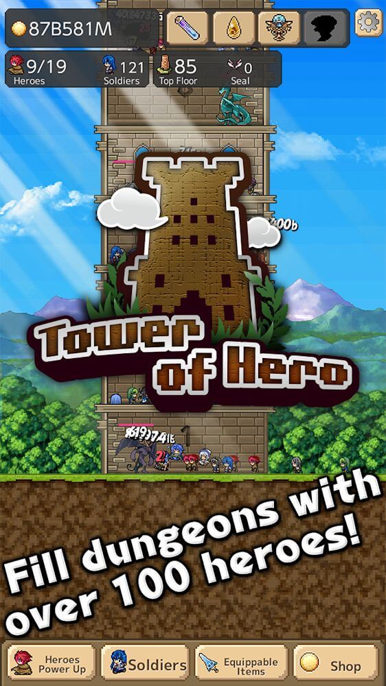 Tower of Hero v2.1.2 MOD APK (Unlimited Money)