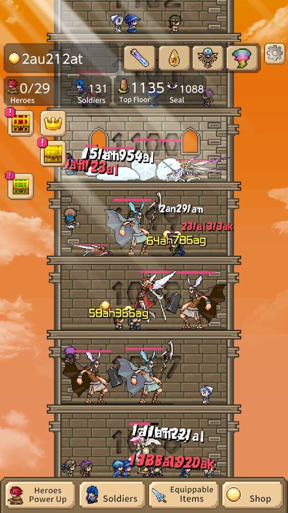 Tower of Hero v2.1.2 MOD APK (Unlimited Money)