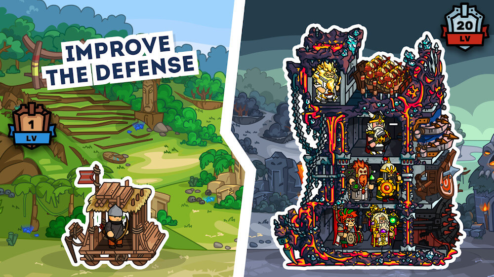 Towerlands v3.2.6 MOD APK (Free Shopping)