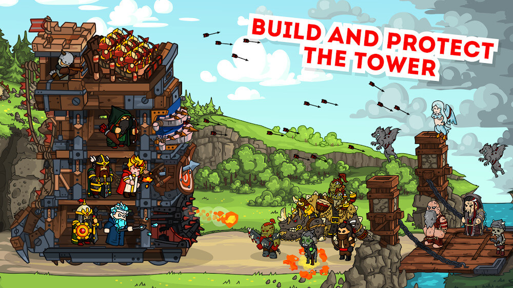 Towerlands v3.2.6 MOD APK (Free Shopping)