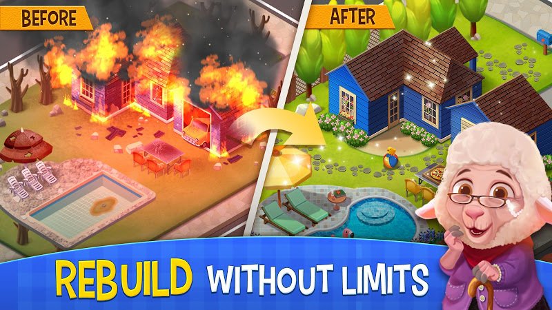 Towntopia v1.0.13 MOD APK (Unlimited Lives/Moves) Download for Android