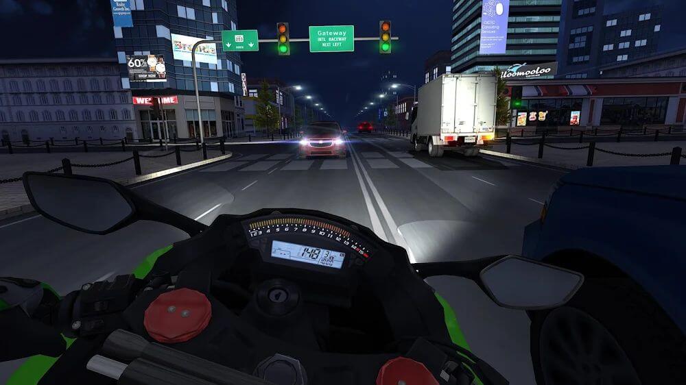 Traffic Rider v1.99b MOD APK (Unlimited Money, Menu)