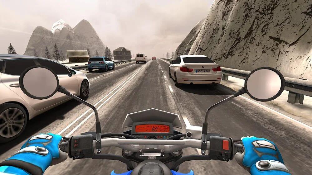 Traffic Rider v1.99b MOD APK (Unlimited Money, Menu)