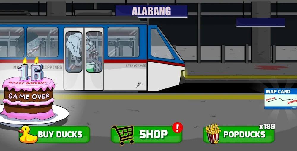 Train to Gensan v10.6 MOD APK (Dionisia Unlimited Ducks)