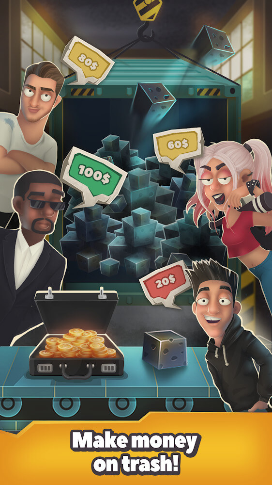 Trash Tycoon v0.9.10 MOD APK (Unlimited Money)