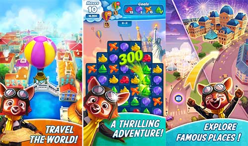 Travel Blast! 0.8.41 Apk Mod Lives Moves Android