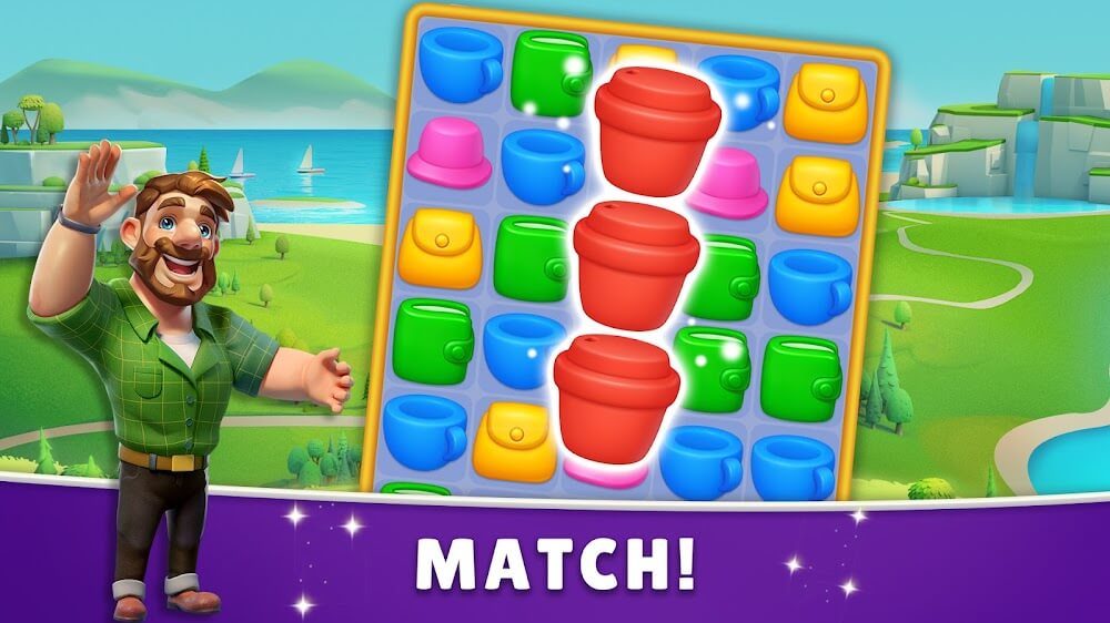 Travel Match v2.6.0 MOD APK (Unlimited Coins, Stars, Lives)