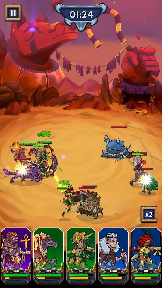 Tribal Idle v1.2.2 MOD APK (God Mode, Free Skills, Instant Win)