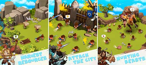 Tribes Age: Rise of Caveman 1.2.10 Apk + Data for Android