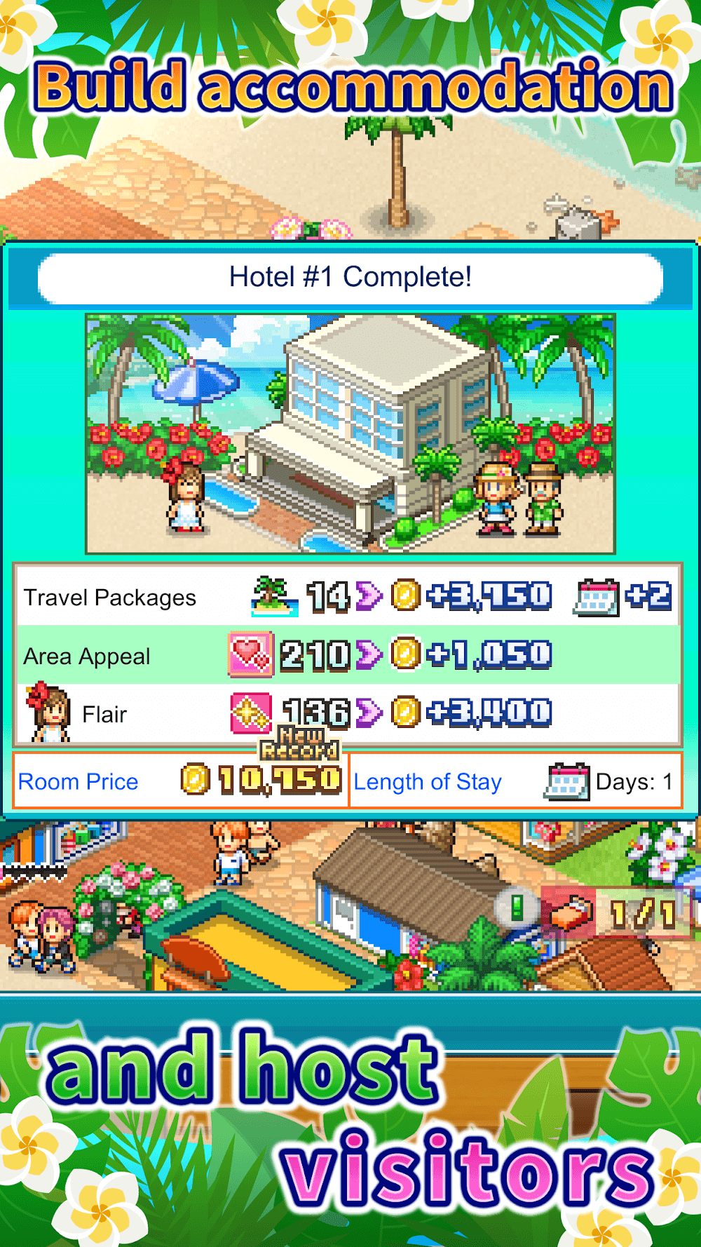 Tropical Resort Story v1.3.0 MOD APK (Unlimited Money, Points)