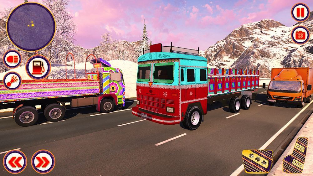 Truck Driving Simulator Games v4.3.5 MOD APK (Unlock All Levels, Speed)