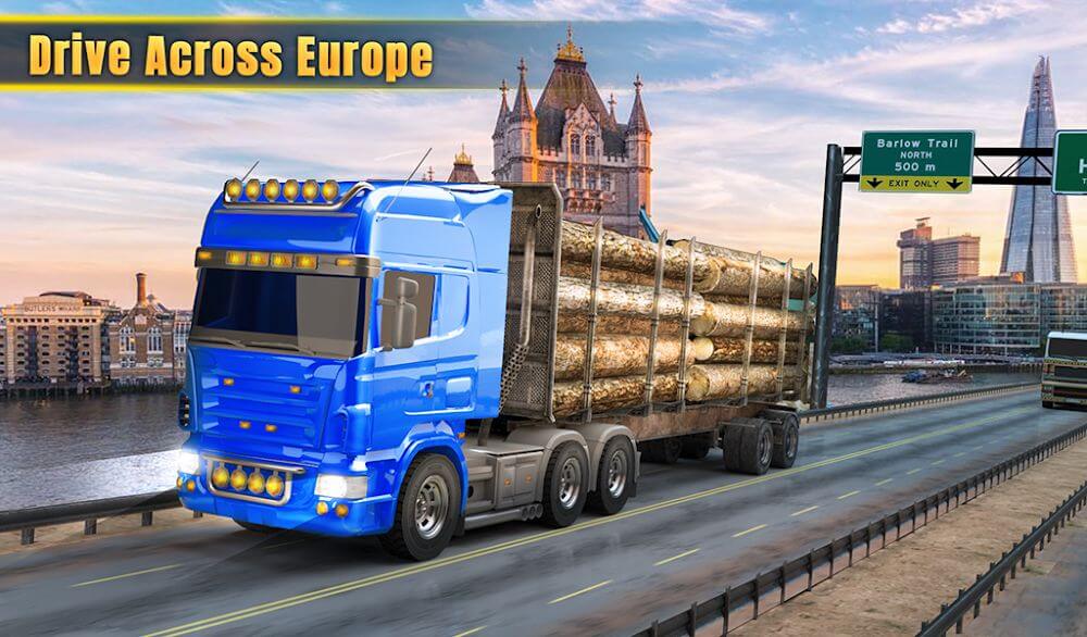 Truck Simulator 2022: Europe v9 MOD APK (Unlocked All Levels)