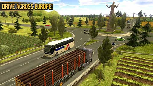 Truck Simulator : Europe 1.3.4 Apk + Mod (Money) + Data Android
