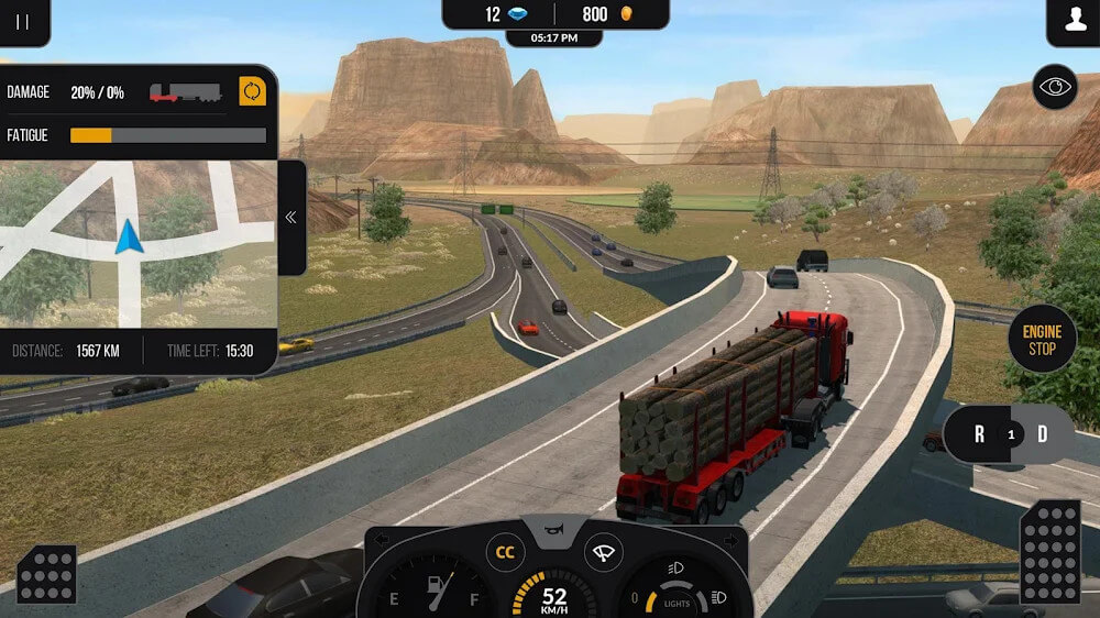 Truck Simulator PRO 2 v1.9 MOD APK (Unlimited Money)