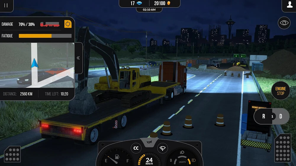 Truck Simulator PRO 2 v1.9 MOD APK (Unlimited Money)