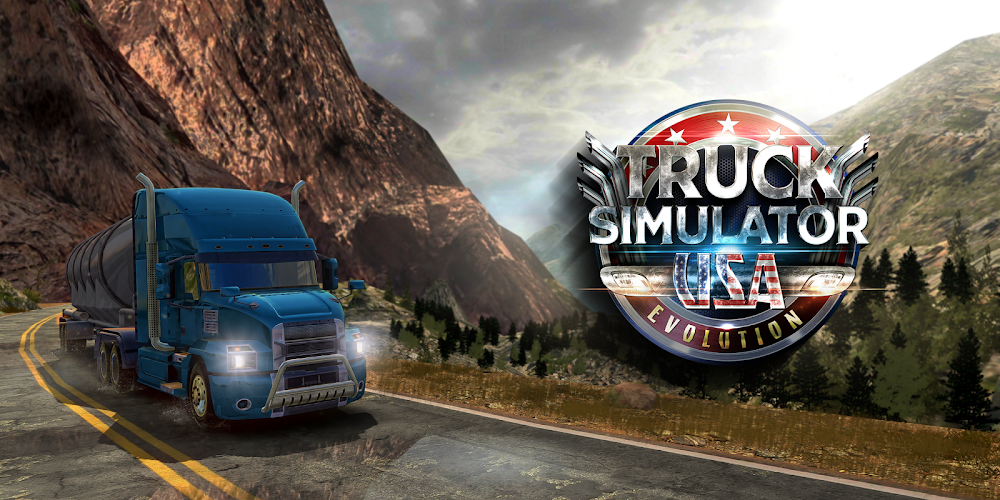 Truck Simulator USA v4.1.2 MOD APK + OBB (Money/Unlocked)