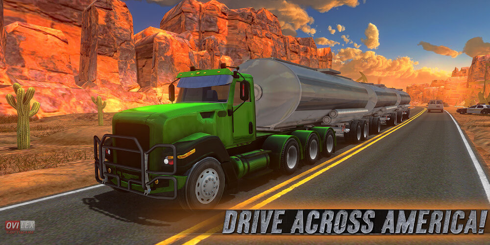 Truck Simulator USA v9.9.2 MOD APK + OBB (Unlimited Money/Unlocked)