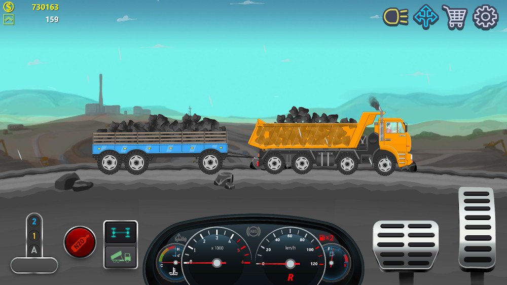 Trucker Real Wheels - Simulator v4.5.0 MOD APK (Unlimited Money)