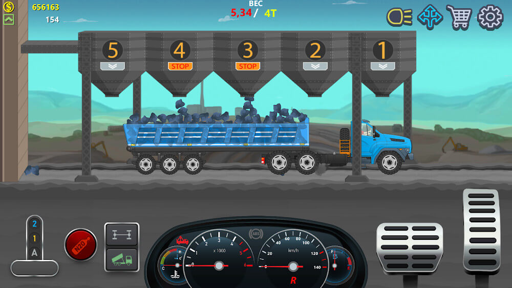 Trucker Real Wheels v4.13.3 MOD APK (Unlimited Money)