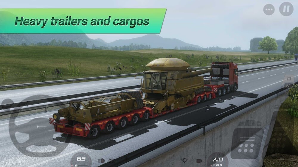 Truckers of Europe 3 v0.46.2 MOD APK (Unlimited Money, Fuel, Menu)