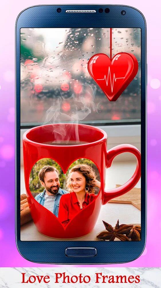 True Love Photo Frames v1.92 MOD APK (Pro Unlocked)