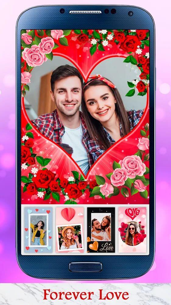 True Love Photo Frames v1.92 MOD APK (Pro Unlocked)