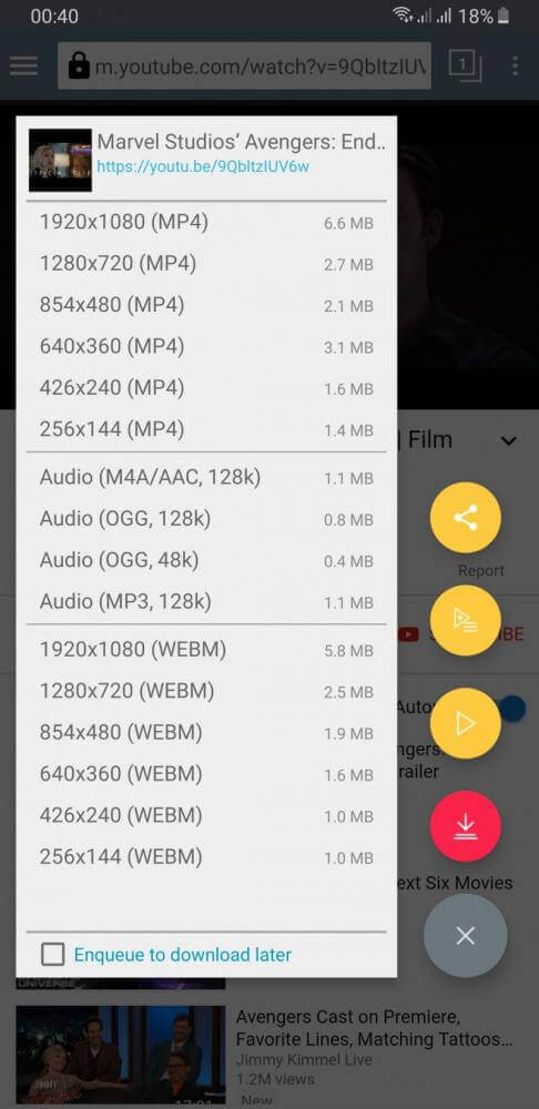 TubeMate v3.4.11 b1374 APK + MOD (No ADS)