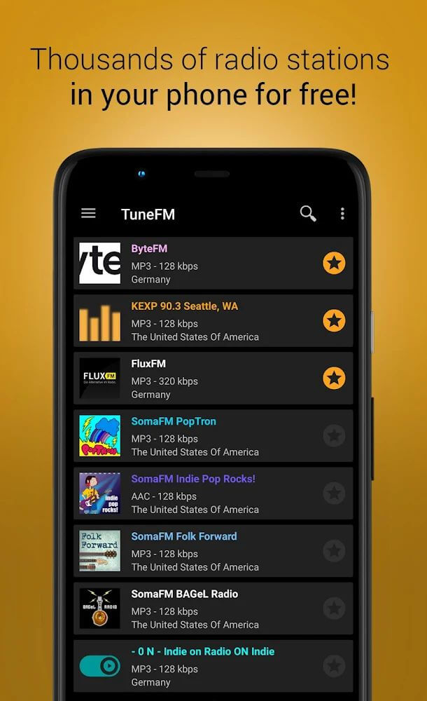 TuneFm v1.10.22 MOD APK (Premium Unlocked)