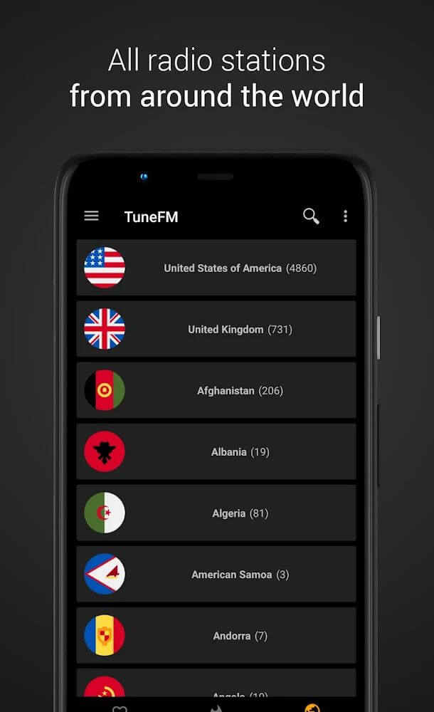 TuneFm v1.10.22 MOD APK (Premium Unlocked)