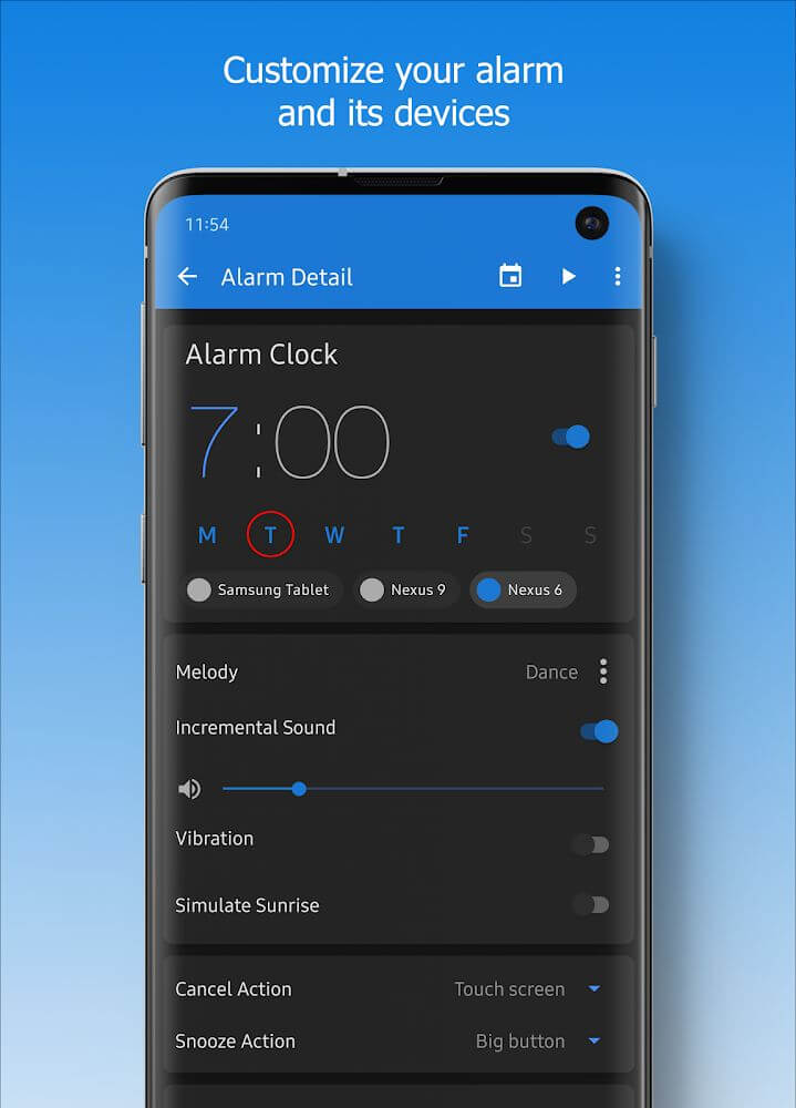 Turbo Alarm: Alarm clock v9.5.0 APK + MOD (Premium Unlocked)