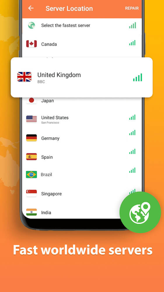 Turbo VPN Lite v1.2.2 MOD APK (Premium Unlocked)