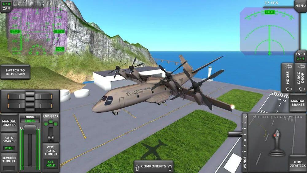 Turboprop Flight Simulator 3D v1.31 MOD APK (Unlimited Money)